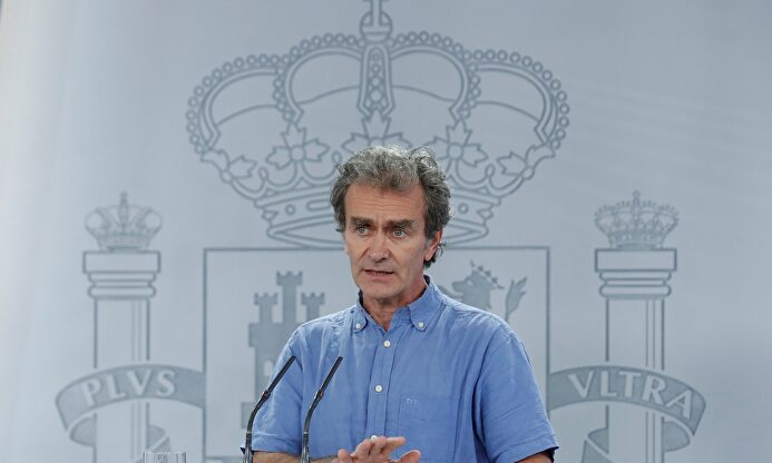 El director del CCAES, Fernando Simón | EFE