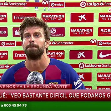 ¿Dardo de Piqué?: "Será difícil ganarle esta Liga al Real Madrid"