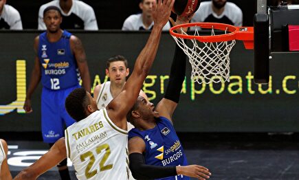 El San Pablo Burgos superó, por primera vez en su historia, al Real Madrid | EFE