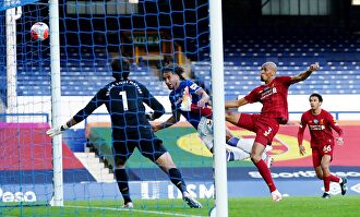 Lance del Everton-Liverpool en Goodison Park. | EFE