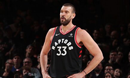 Marc Gasol, durante un partido con los Raptors | Agencias