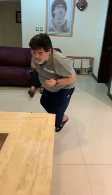 El lamentable estado de Maradona que da pena ver