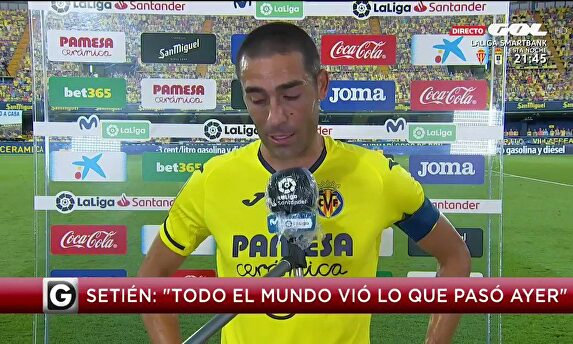 El emotivo regreso entre lágrimas del capitán del Villarreal 1.128 días después