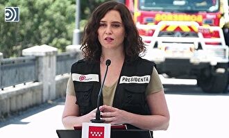 Ayuso pide al gobierno un plan de "precaución especial" para el aeropuerto de Barajas