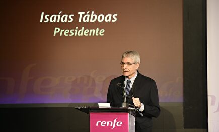El president de Renfe, Isaías Táboas | Europa Press