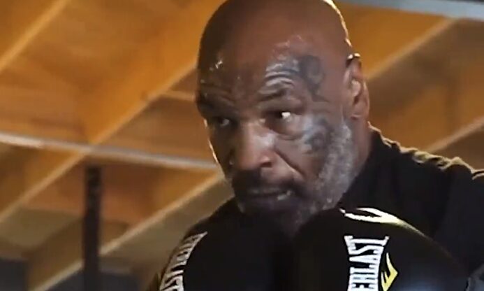 Brutal: el impactante primer vídeo de Mike Tyson entrenando en el ring a sus 53 años