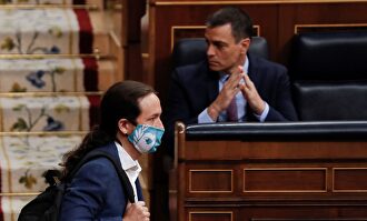 Pablo Iglesias y Pedro Sánchez | EFE