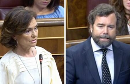 El lapsus de Carmen Calvo preguntada sobre la credibilidad del Gobierno: "No hay que restituir lo que no ha existido"
