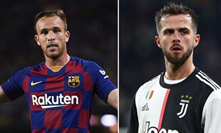 Arthur Melo-Pjanic, intercambio de cromos entre Juventus y FC Barcelona. | EFE