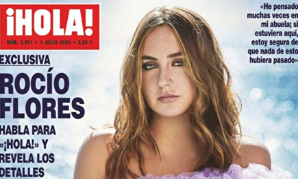 Rocío Flores | Portada de la revista