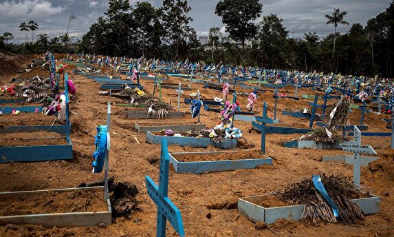 Cementerio en Manaos, en el estado de Amazonas (Brasil). | EFE
