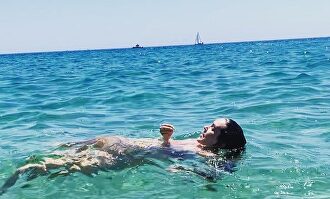 El emotivo ejercicio de Ona Carbonell en la recta final de su embarazo