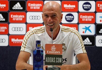Zidane, en rueda de prensa tras el entrenamiento del Real Madrid | EFE