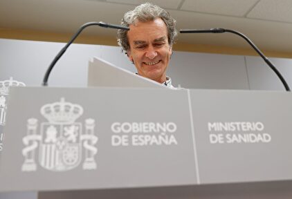 El director del Centro de Coordinación de Alertas y Emergencias Sanitarias, Fernando Simón. | EFE