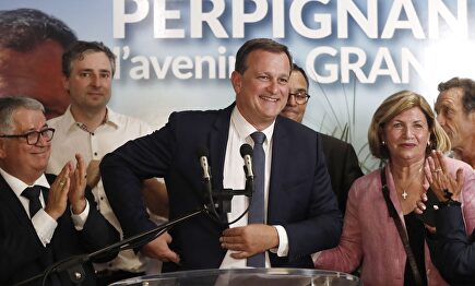 Louis Aliot, ganador de la alcaldía de Perpiñán. | EFE