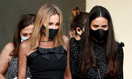 Las imágenes más emotivas del funeral de Álex Lequio