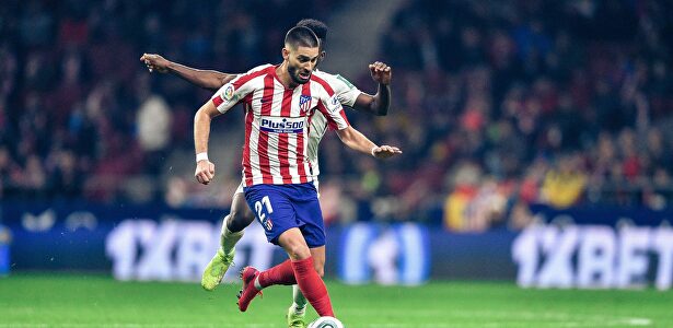 Yannick Carrasco en el Metropolitano. | Cordon Press