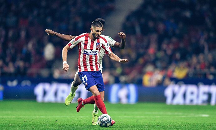 Yannick Carrasco en el Metropolitano. | Cordon Press