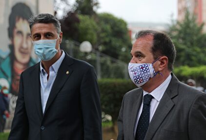 Iturgaiz y Albiol el pasado lunes. | EFE