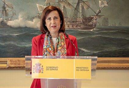 Margarita Robles, ministra de Defensa. | Rubén Somonte/MDE
