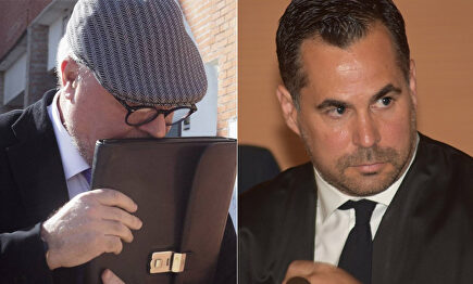 El comisario José Villarejo y el fiscal Anticorrupción, Ignacio Stampa | LD