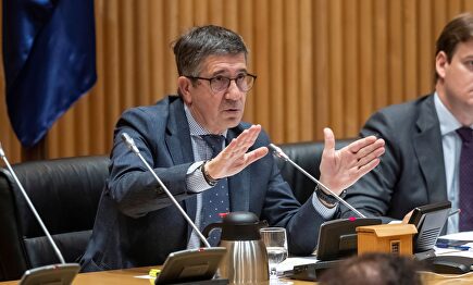 EL socialista Patxi López, presidente de la Comisión de Reconstrucción. | EFE