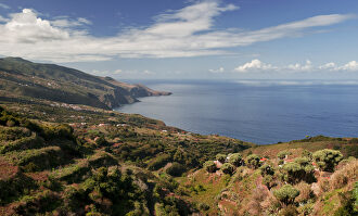 Una vista de la isla. | La Palma