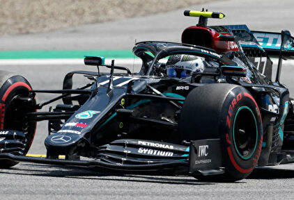 Bottas volvió a situarse en clasificación por encima de Hamilton | EFE