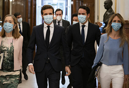 Pastor, Casado, Egea y Álvarez de Toledo en una imagen reciente. | David Mudarra