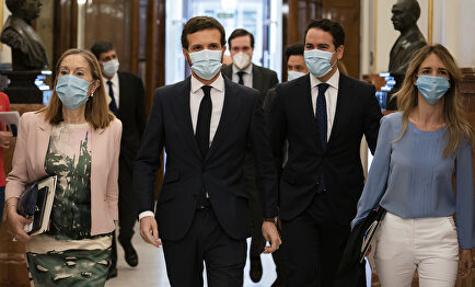 Pastor, Casado, Egea y Álvarez de Toledo en una imagen reciente. | David Mudarra