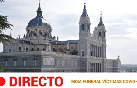 Funeral por las víctimas del coronavirus desde la Almudena, en directo