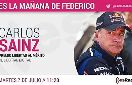 Federico Jiménez Losantos entrevista a Carlos Sainz