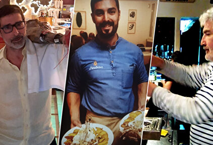 Algunos de los hosteleros afectados | LD