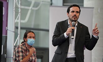 El coordinador general de IU y Ministro de Consumo, Alberto Garzón | Europa Press