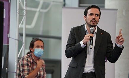 El coordinador general de IU y Ministro de Consumo, Alberto Garzón | Europa Press