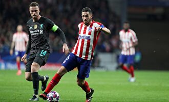 Koke en el Atlético-Liverpool de Madrid. | Cordon Press