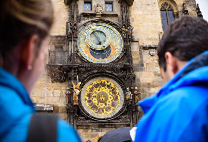 El reloj astronómico de Praga. | David Alonso Rincón