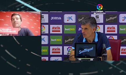 Mendilibar vuelve a sentar cátedra en la rueda de prensa: la sinceridad no se negocia