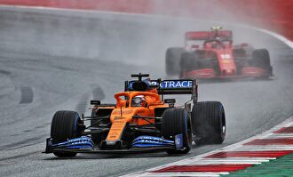 Carlos Sainz, durante la sesión de clasificación del GP de Estiria en Spielberg. | Cordon Press