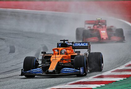 Carlos Sainz, durante la sesión de clasificación del GP de Estiria en Spielberg. | Cordon Press