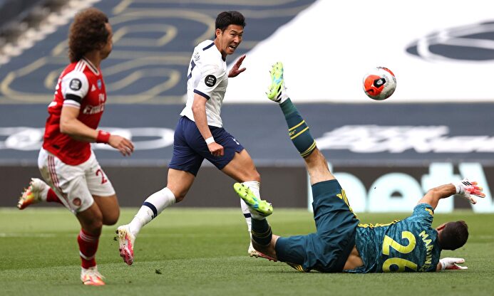 Nuevo error de David Luiz y victoria de Mou frente a Arteta en el derbi del norte de Londres