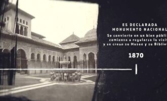 La Alhambra cumple 150 años como monumento nacional