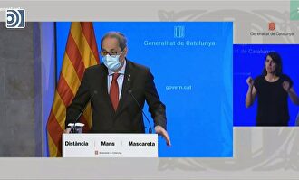 Torra se subleva contra la juez y anuncia un decreto para reafirmar las medidas de confinamiento