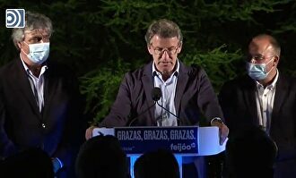 Feijóo valora los resultados electorales: "Me voy a dedicar a Galicia con más ahínco"