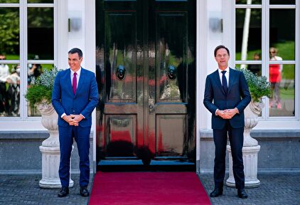 Pedro Sanchez y Mark Rutte, este lunes | EFE