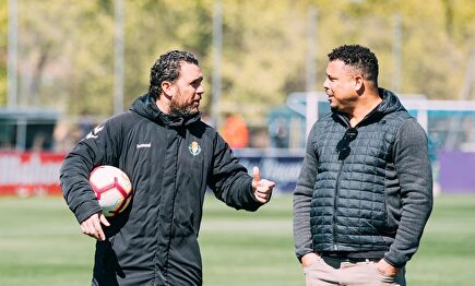 Ronaldo y Sergio, dos de los grandes pilares del buen hacer del Real Valladolid | EFE