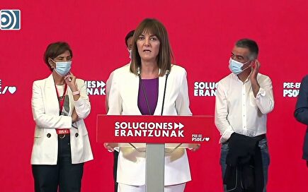 Mendia satisfecha por recuperar "el liderazgo de la izquierda no nacionalista"