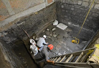 Arqueólogos en los vestigios hallados en México. | Instituto Nacional de Antropología e Historia