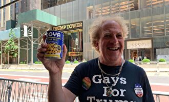 Partidarios de Trump en apoyo a Goya en la Torre Trump | Cordon Press