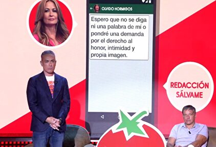 Olvido Hormigos se dio por aludida, según 'Sálvame' | Mediaset